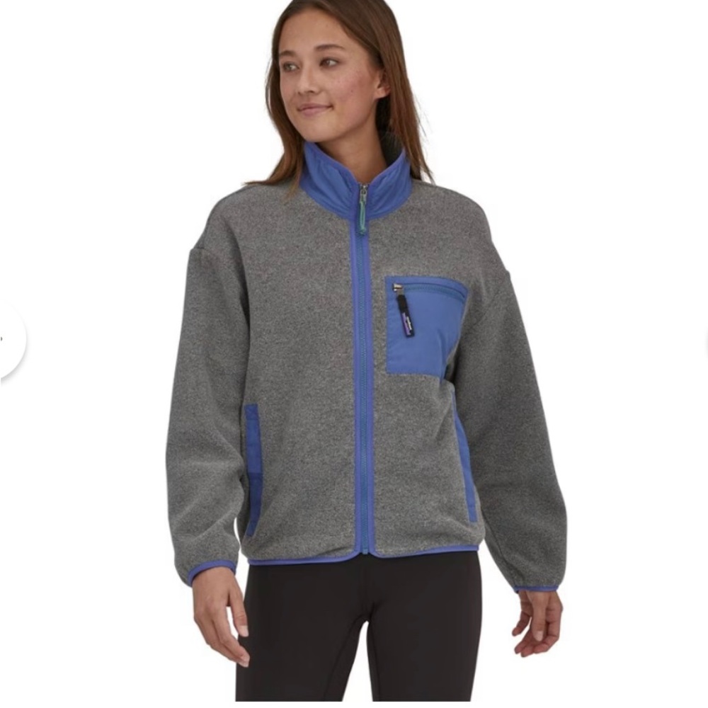 Patagonia Synchilla Fleece Jacket in Nickel